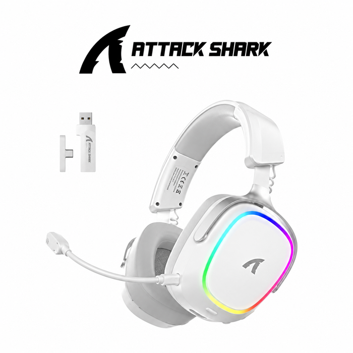 ATTACK SHARK G800 RGB | AURICULARES INALÁMBRICOS | BAJA LATENCIA