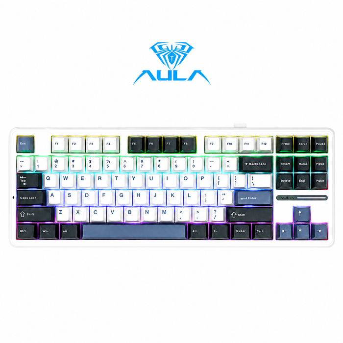 AULA F87 | TECLADO MECÁNICO INALÁMBRICO | GASKET MOUNT