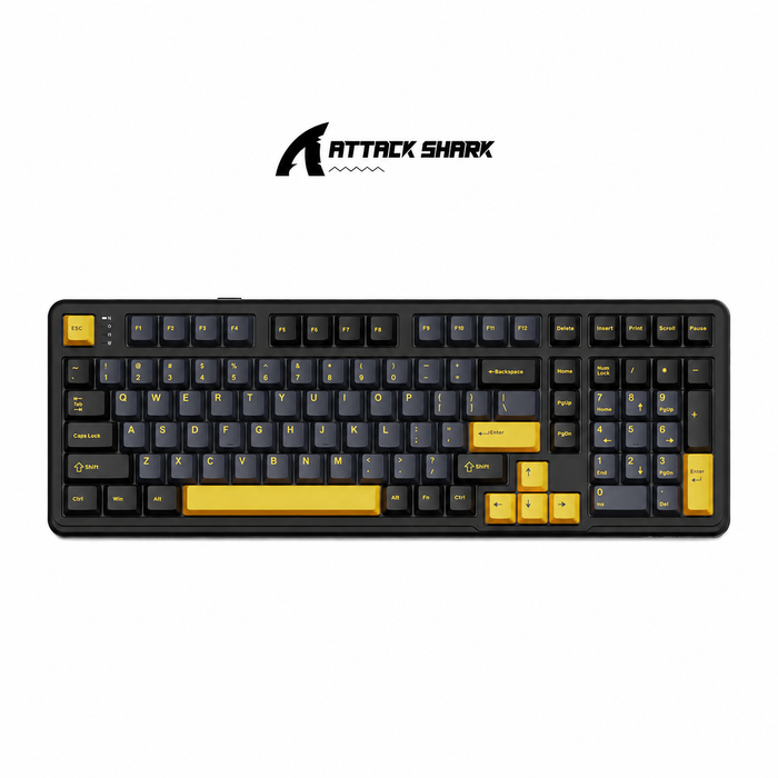 ATTACK SHARK X98 | TECLADO MECÁNICO INALÁMBRICO | GASKET MOUNT