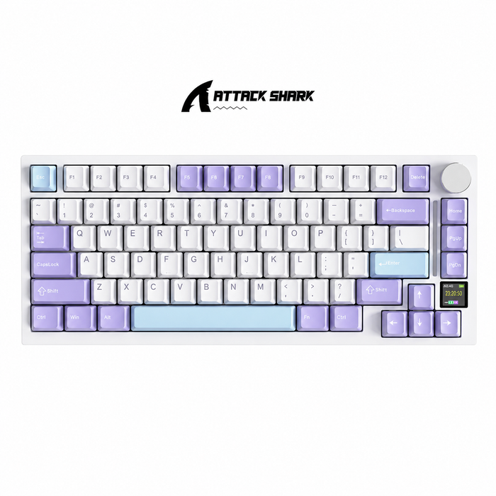ATTACK SHARK X820 ULTRA | TECLADO MECÁNICO INALÁMBRICO | TFT SCREEN