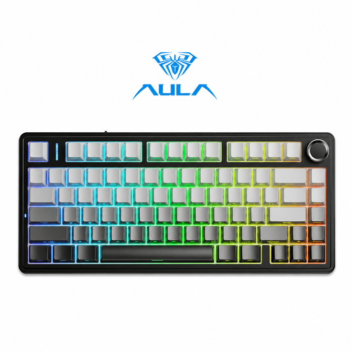 AULA F75 | TECLADO MECÁNICO INALÁMBRICO | GASKET MOUNT