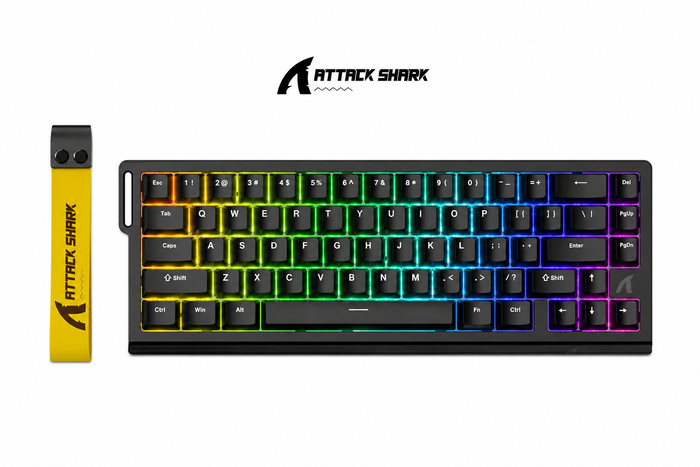 ATTACK SHARK X68 HE | TECLADO MAGNÉTICO | RAPID TRIGGER