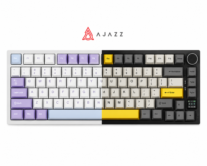 AJAZZ AK820 PRO | TECLADO MECÁNICO INALÁMBRICO | PANTALLA TFT